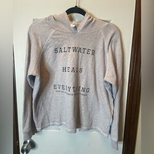 Pimatee tan hoodie size Xl